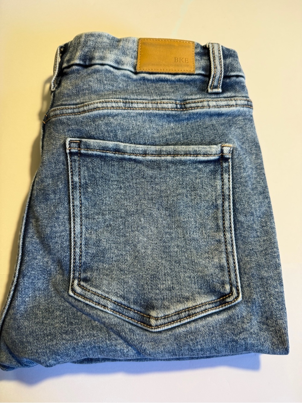 BKE Payton Stretch Mid-Rise Ankle Skinny Jeans 29x27 Raw Frayed Hem